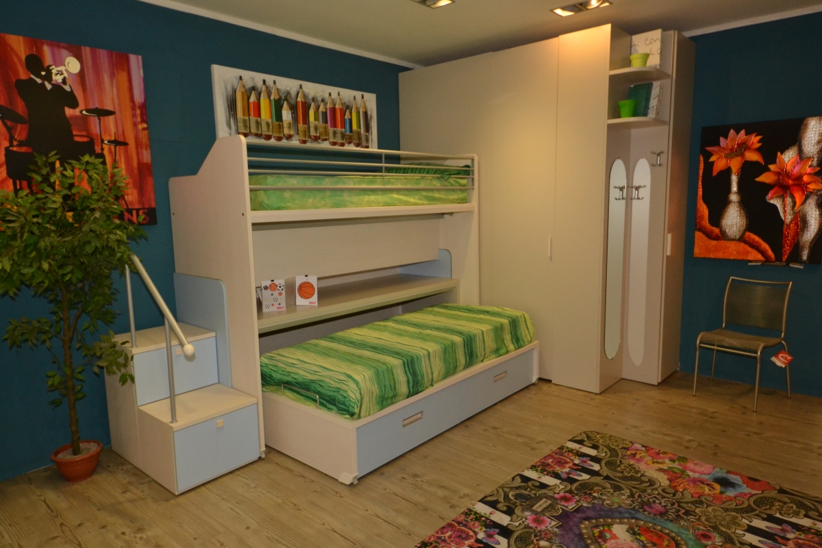 Offerta letto a castello genius san gaetano arredamenti Letti a castello torino
